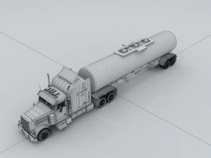 transport - tankers 3D Model