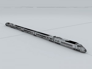 transport - train Modelo 3D