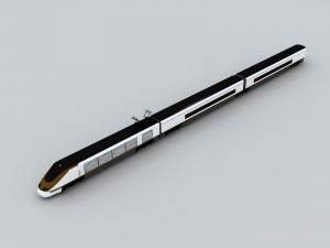 transport - train 01 3D Модель