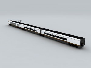 transport - train 01 Modelo 3D