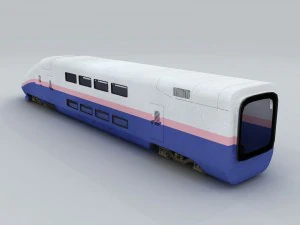 transport - train 02 3D Model