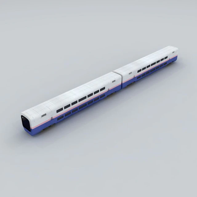 transport - train 03 3D Model .c4d .max .obj .3ds .fbx .stl .blend 