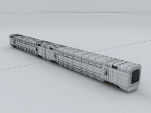 transport - train 03 3Dモデル