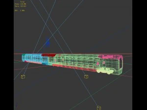 transport - train 03 3D Model