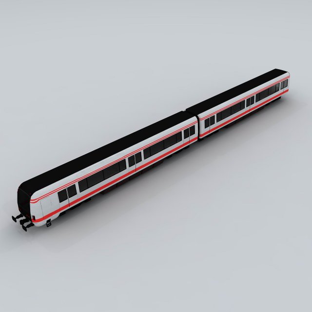 transport - train 04 3D Модель .c4d .max .obj .3ds .fbx .stl .blend 