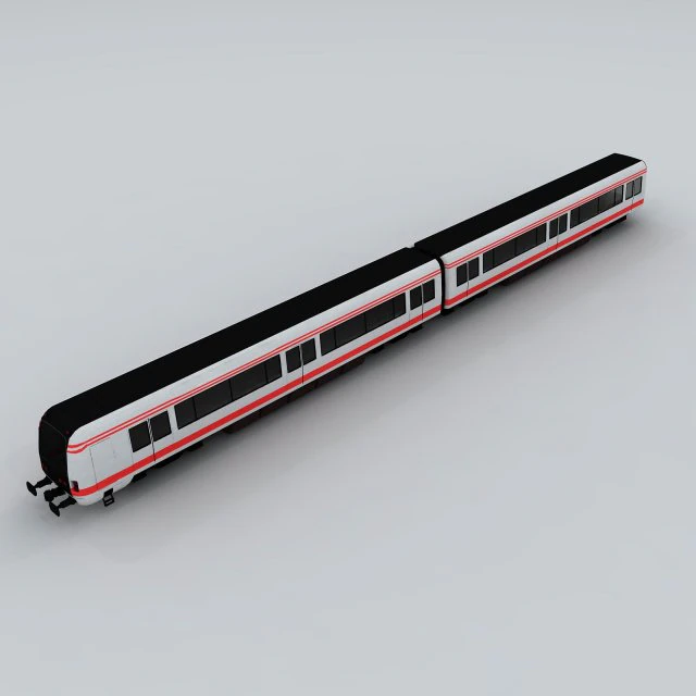 transport - train 04 3D Model .c4d .max .obj .3ds .fbx .stl .blend 