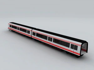 transport - train 04 3D Model