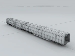 transport - train 04 3D Model