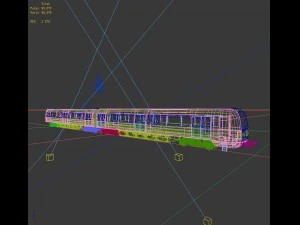 transport - train 04 3D Model
