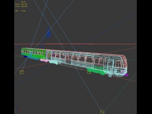 transport - train 05 3Dモデル