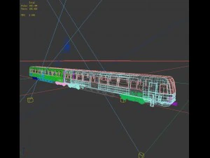 transport - train 05 3D Model
