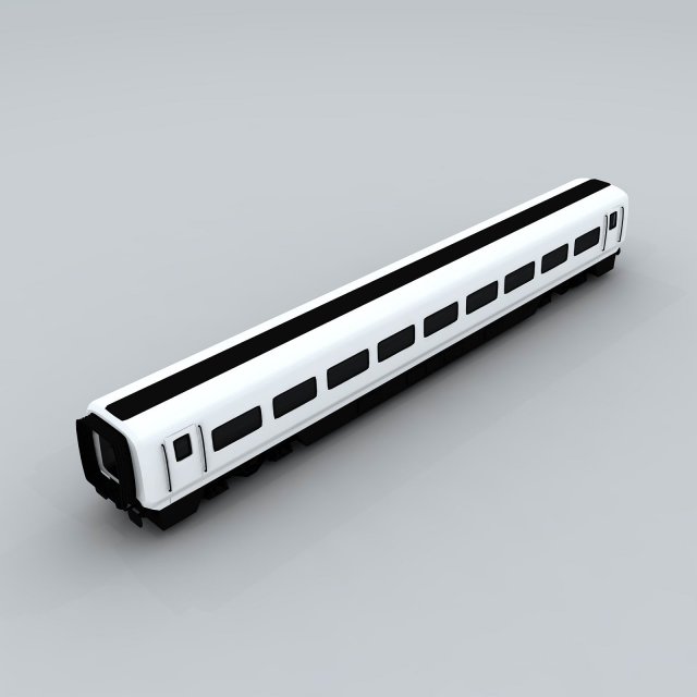transport - train 06 Model 3D .c4d .max .obj .3ds .fbx .stl .blend 