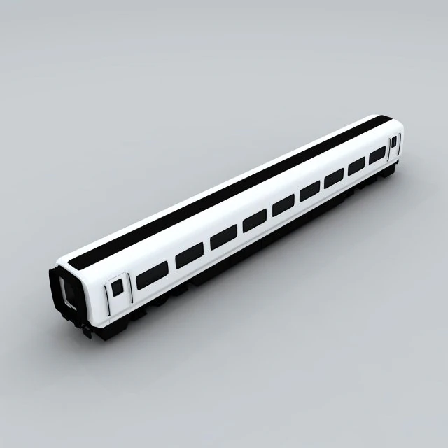 transport - train 06 3D Model .c4d .max .obj .3ds .fbx .stl .blend