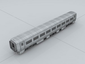 transport - train 06 Model 3D