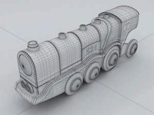 transport - train 08 3D Model