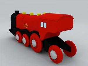 transport - train 08 3D Model