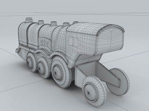 transport - train 08 3Dモデル