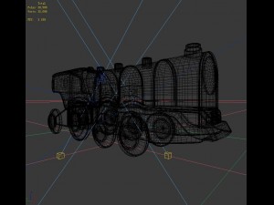 transport - train 08 3Dモデル