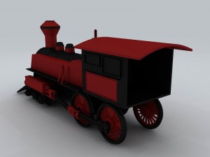 transport - train 09 3D 모델