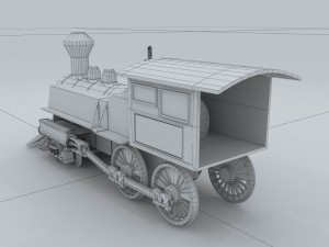 transport - train 09 3D 모델