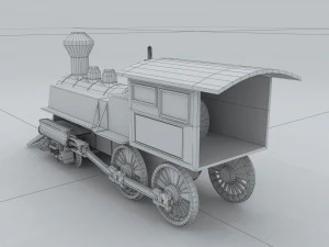 transport - train 09 3D Model