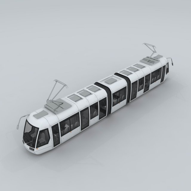 transport - trams 3Dモデル .c4d .max .obj .3ds .fbx .stl .blend 