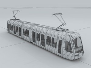 transport - trams 3Dモデル