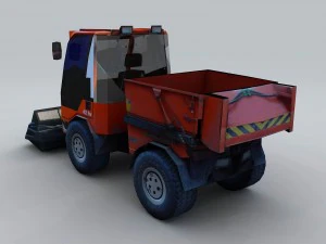 transport - truck forklift 03 3D Model
