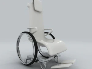 ulaşım - tekerlekli sandalye 3D Model
