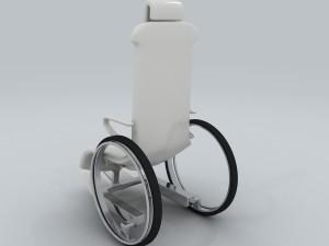 transport - wheelchair Modelo 3D
