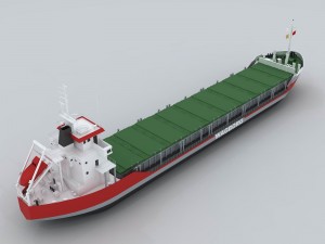 transport freighter 34961 Modelo 3D