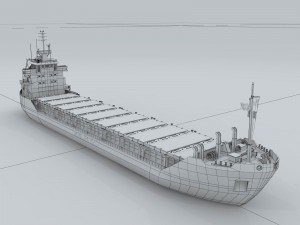transport freighter 34961 3D Модель