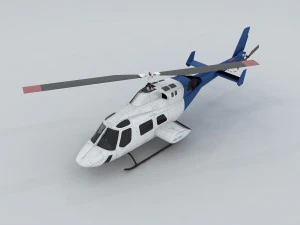 transport helicopter 3D Model