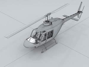 transport helicopter 75533 Modèle 3D