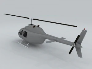 transport helicopter 75533 3D Model