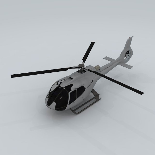 transport helicopter 75534 3D Model .c4d .max .obj .3ds .fbx .stl .blend 