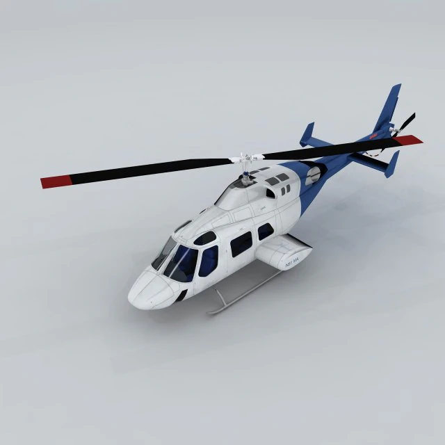 transport helicopter 75535 3D Model .c4d .max .obj .3ds .fbx .stl .blend