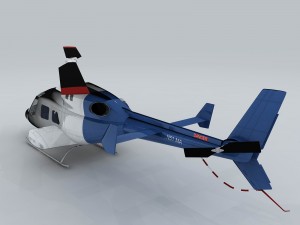 transport helicopter 75535 Modèle 3D