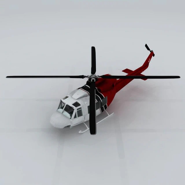 transport helicopter 75536 3D Model .c4d .max .obj .3ds .fbx .stl .blend