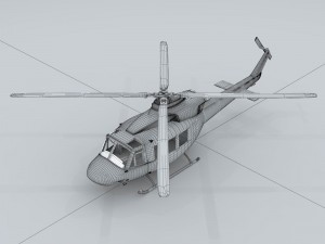 transport helicopter 75536 3D मॉडल