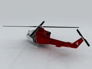 transport helicopter 75536 3D Model