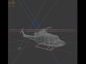 transport helicopter 75536 3D मॉडल