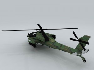 transport helicopter 76665 3D Model