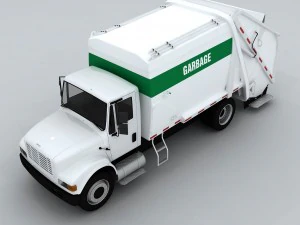 transport refuse removal vehicles 58521 3D Model