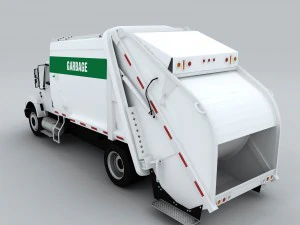 transport refuse removal vehicles 58521 3D Model