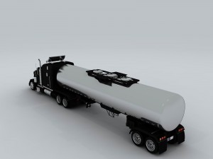 transport tanker 36020 3D Модель