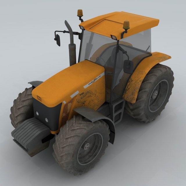 transport tractor Modelo 3D .c4d .max .obj .3ds .fbx .stl .blend 