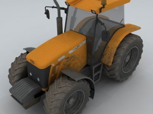 transport tractor 3Dモデル