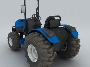 transport tractor 2 3D Model