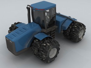transport tractor 3 Modèle 3D